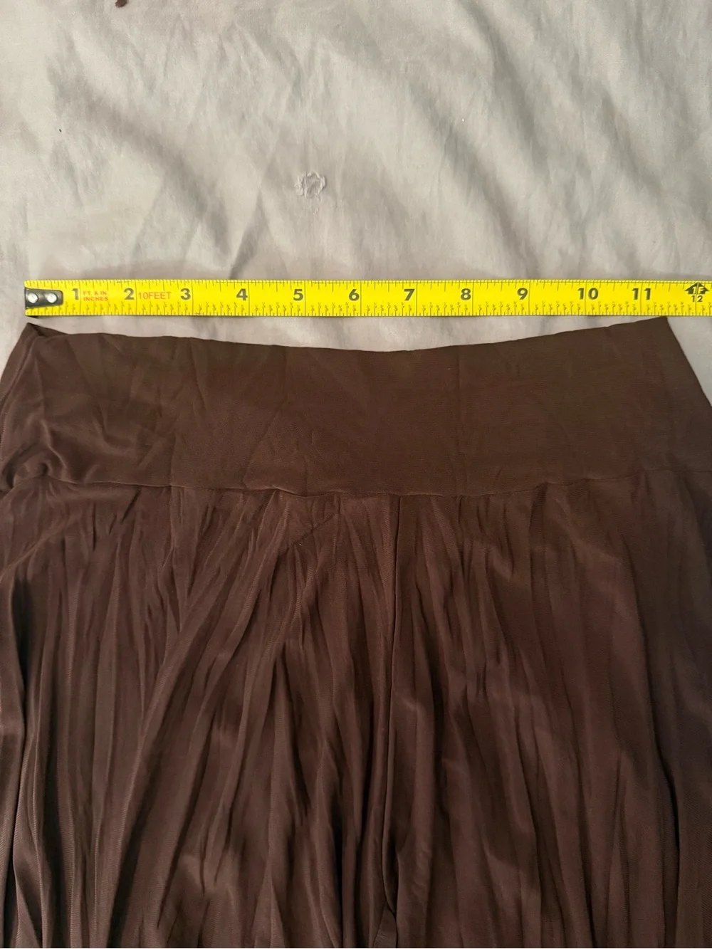 Vintage Asymmetrical Midi Skirt